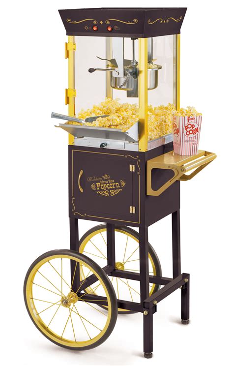 old fashioned movie time popcorn machine parts